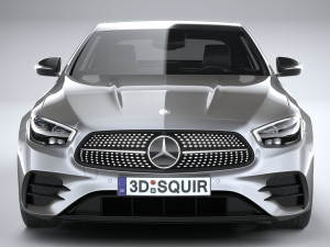 Mercedes-Benz E-class Sedan AMG Line 2021 3D Model