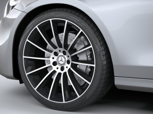 Mercedes-Benz E-class Sedan AMG Line 2021 3D Model