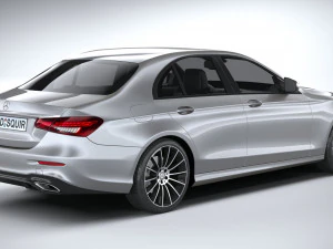 Mercedes-Benz E-class Sedan AMG Line 2021 3D Model