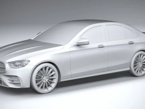 Mercedes-Benz E-class Sedan AMG Line 2021 3D Model