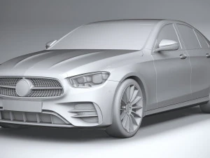 Mercedes-Benz E-class Sedan AMG Line 2021 3D Model