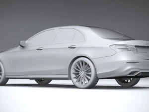 Mercedes-Benz E-class Sedan AMG Line 2021 3D Model