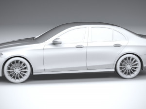 Mercedes-Benz E-class Sedan AMG Line 2021 3D Model