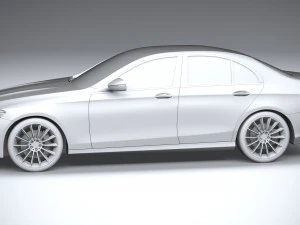 Mercedes-Benz E-class Sedan AMG Line 2021 3D Model