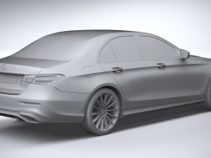 Mercedes-Benz E-class Sedan AMG Line 2021 3D Model