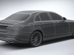 Mercedes-Benz E-class Sedan AMG Line 2021 3D Model