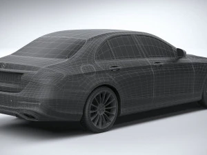Mercedes-Benz E-class Sedan AMG Line 2021 3D Model