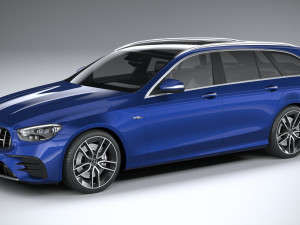 Mercedes-Benz E53 AMG Estate 2021 3D Model