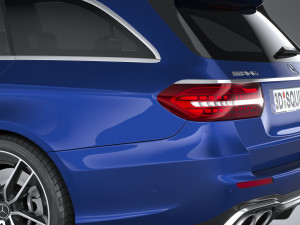 Mercedes-Benz E53 AMG Estate 2021 3D 模型