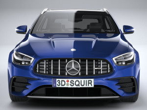 Mercedes-Benz E53 AMG Estate 2021 3D 模型