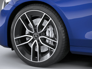 Mercedes-Benz E53 AMG Estate 2021 3D 模型
