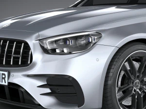 Mercedes-Benz E53 Sedan AMG 2021 3D Model