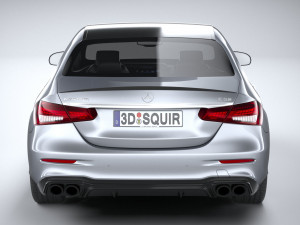 Mercedes-Benz E53 Sedan AMG 2021 3D Model