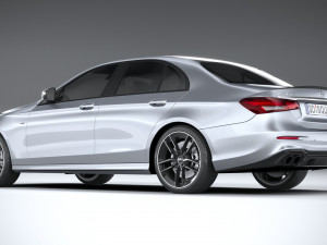 Mercedes-Benz E53 Sedan AMG 2021 3D Model