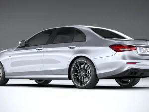 Mercedes-Benz E53 Sedan AMG 2021 3D Model