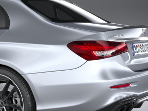 Mercedes-Benz E53 Sedan AMG 2021 3D Model