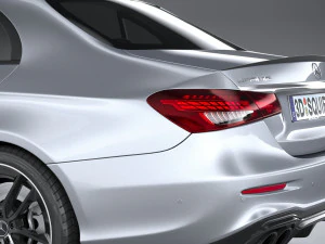 Mercedes-Benz E53 Sedan AMG 2021 3D Model