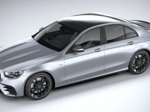 Mercedes-Benz E53 Sedan AMG 2021 3D Model