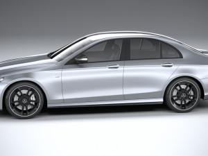Mercedes-Benz E53 Sedan AMG 2021 3D Model