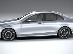 Mercedes-Benz E53 Sedan AMG 2021 3D Model