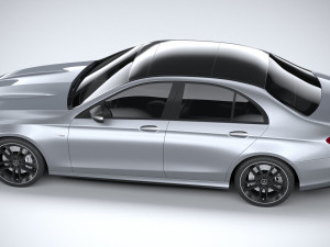 Mercedes-Benz E53 Sedan AMG 2021 3D Model