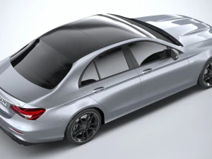 Mercedes-Benz E53 Sedan AMG 2021 3D Model