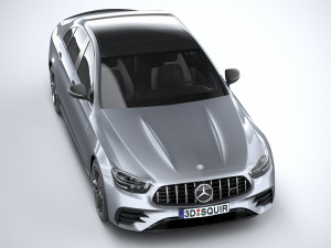 Mercedes-Benz E53 Sedan AMG 2021 3D Model