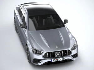 Mercedes-Benz E53 Sedan AMG 2021 3D Model