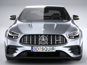 Mercedes-Benz E53 Sedan AMG 2021 3D Model