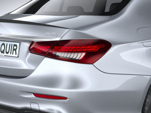 Mercedes-Benz E53 Sedan AMG 2021 3D Model