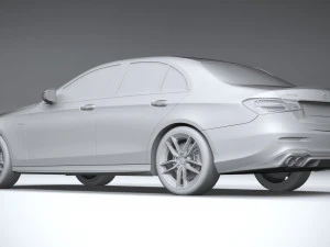 Mercedes-Benz E53 Sedan AMG 2021 3D Model