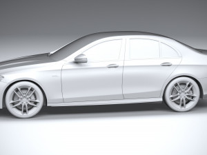 Mercedes-Benz E53 Sedan AMG 2021 3D Model