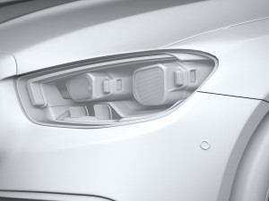 Mercedes-Benz E53 Sedan AMG 2021 3D Model