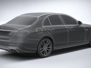 Mercedes-Benz E53 Sedan AMG 2021 3D Model