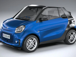 Ecualizador inteligente Fortwo Cabrio 2020 Modelo 3D