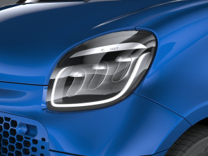 Smart EQ Fortwo Cabrio 2020 3D Model