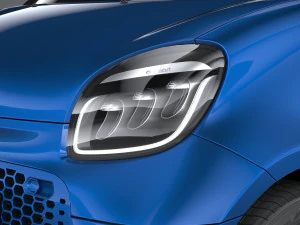 Smart EQ Fortwo Cabrio 2020 3D Model