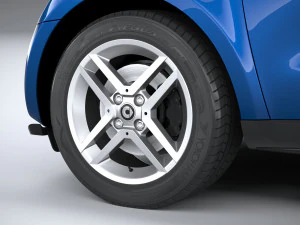 Smart EQ Fortwo Cabrio 2020 3D Model