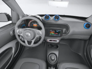 Smart EQ Fortwo Cabrio 2020 3D Model