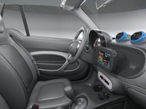 Smart EQ Fortwo Cabrio 2020 3D Model