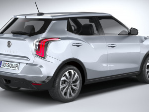Ssangyong Tivoli 2020 3D मॉडल