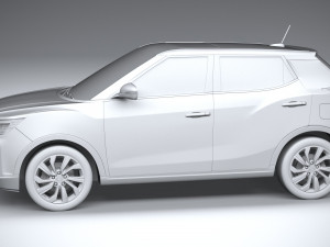 Ssangyong Tivoli 2020 3D मॉडल