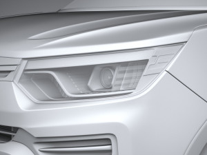 Ssangyong Tivoli 2020 3D मॉडल