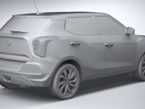 Ssangyong Tivoli 2020 3D मॉडल