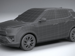 Ssangyong Tivoli 2020 3D मॉडल