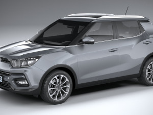 Ssangyong Tivoli Ultimate 2018 3D 모델