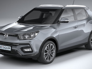Ssangyong Tivoli Ultimate 2018 3D 모델