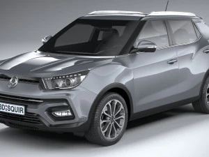 Ssangyong Tivoli Ultimate 2018 3D Model