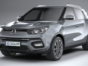 Ssangyong Tivoli Ultimate 2018 3D 모델