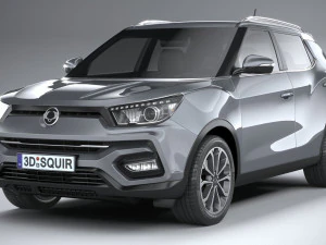 Ssangyong Tivoli Ultimate 2018 3D Model